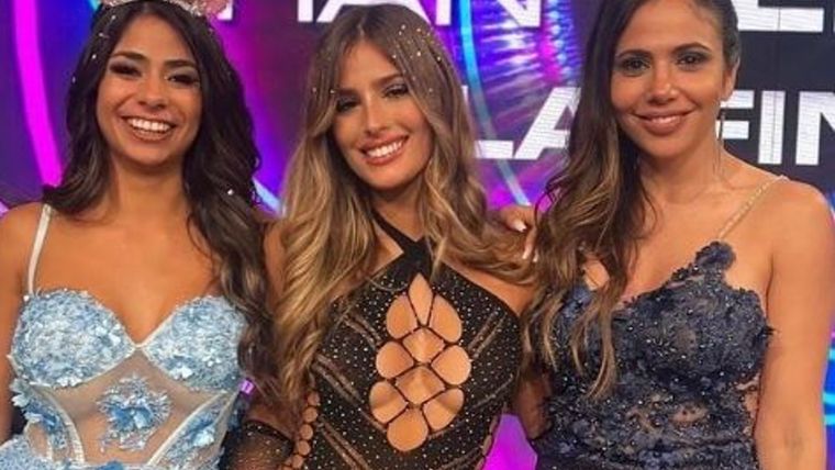 Daneila Celis, Julieta Poggio y Romina Uhrig presentaron su nuevo emprendimiento Foto: Instagram @poggiojulieta