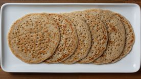 Pan de avena listo en pocos pasos y hecho en sartén