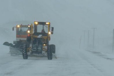 MDZol | Vialidad en forma permanente trabaja para evitar el congelamiento de las rutas. Foto: Eduardo Yaya/Aprocam