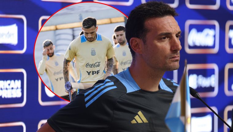 Scaloni se refirió a la poca continuidad que está teniendo Paredes en la Roma. Foto: @Argentina