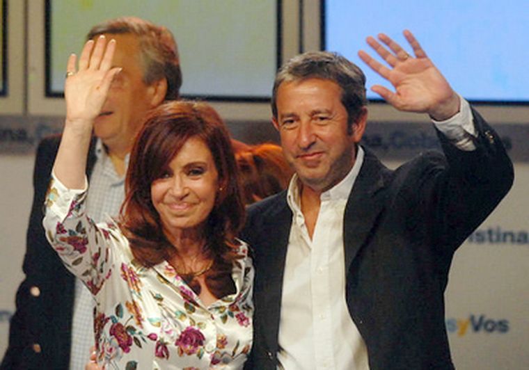 Cristina Fernández de Kirchner y Julio Cobos asumirán el 10 de diciembre próximo. Foto: Telam