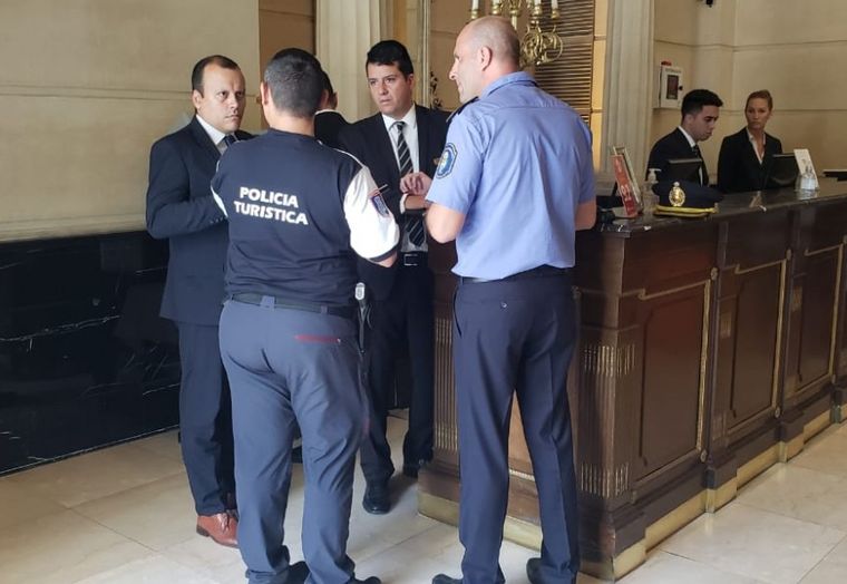 detenidos Dos de los detenidos se alojaban en un hotel céntrico.