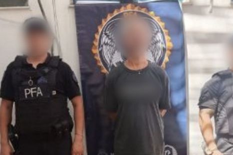 El sujeto de 50 años que fue capturado por la PFA en San Rafael. El sujeto de 50 años que fue capturado por la PFA en San Rafael.