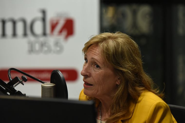 Esther Sánchez, rectora de la Universidad Nacional de Cuyo Foto: Maximiliano Ríos/MDZ