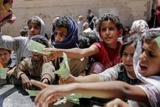 el papa pidio por la infancia que pasa hambre en yemen