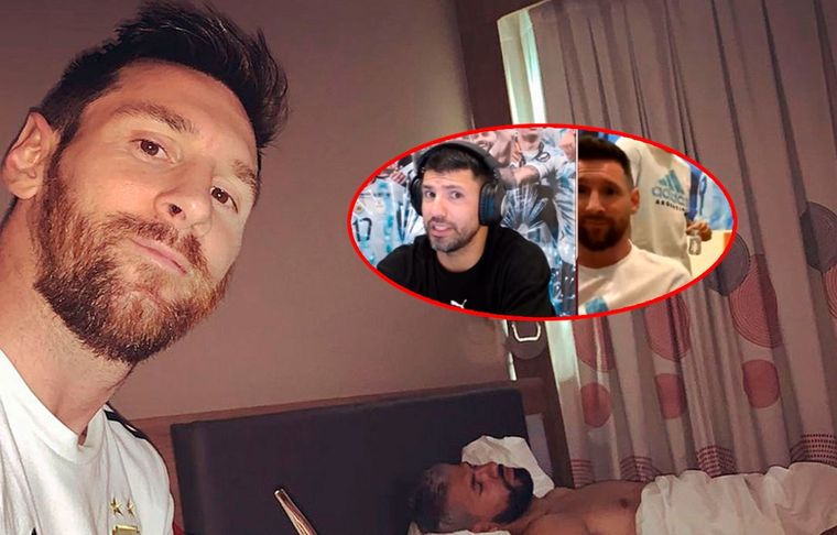 Messi no tiene un compañero de pieza fijo desde que se retiró Agüero.