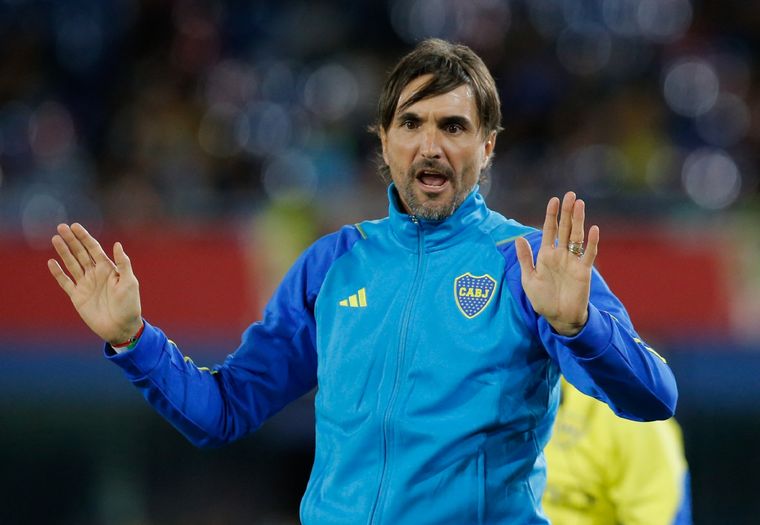 Diego Martínez, el entrenador de Boca. Foto: NA