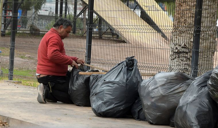 La pobreza había superado el 50%.