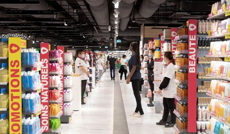 La inflación golpea a Francia. Foto: Lp.