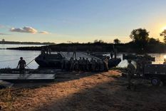 El hallazgo del cadáver del sargento Sebastián Romero se produjo a las 7:31 de este sábado y fue confirmado por el Ejército Argentino. Foto: Agencia Noticias Argentinas