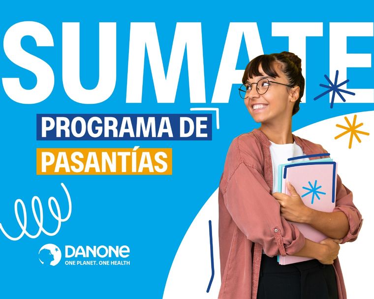 Programa de pasantías de Danone Foto: Danone