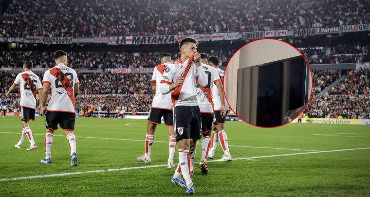 Echeverri hace vibrar el Monumental y alrededores. Foto: FotoBaires