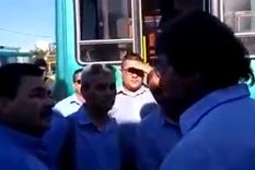 video: asi fue la protesta de los choferes del grupo 500