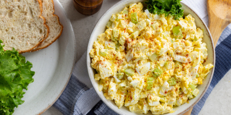 Ensalada de huevo Foto: Shutterstock