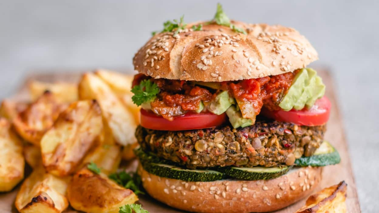 Hamburguesa de lentejas, la receta