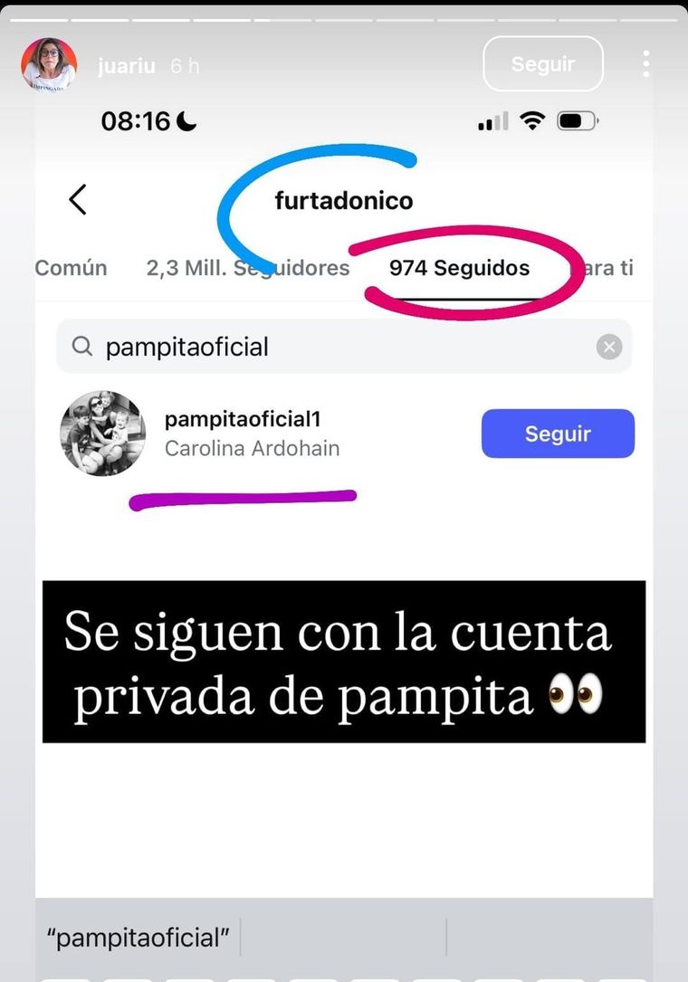 Juairu recalcando el detalle. Créditos: Instagram / juairu Juairu recalcando el detalle. Créditos: Instagram / juairu