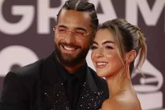 Maluma, cada vez más enamorado de su novia Susana Gómez.