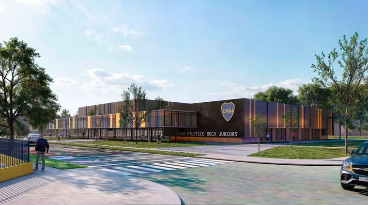 En Boca planifican construir un nuevo polideportivo en Casa Amarilla. Foto: @ltorrestoranzo