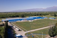 La empresa ubicada en Tunuyán lleva 30 años operativa y es la primera de Mendoza en lograr la cero emisión de carbono. Foto: Eco de los Andes