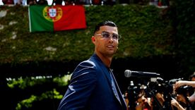 Cristiano Ronaldo partió a la Copa del Mundo con Portugual, que hará base en Florida. Cristiano Ronaldo partió a la Copa del Mundo con Portugual, que hará base en Florida.