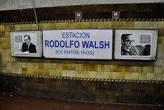 Estación Rodolfo Walsh línea E del subte Foto: Blogspot.