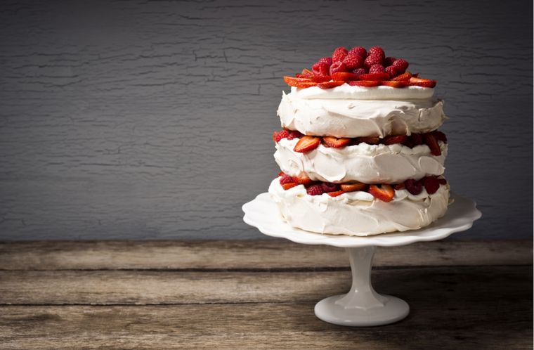 Tarta Pavlova Una receta simple y deliciosa en pocos pasos Foto: Shutterstock