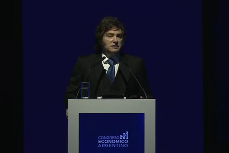 Javier Milei en Expo Efi Javier Milei en Expo Efi