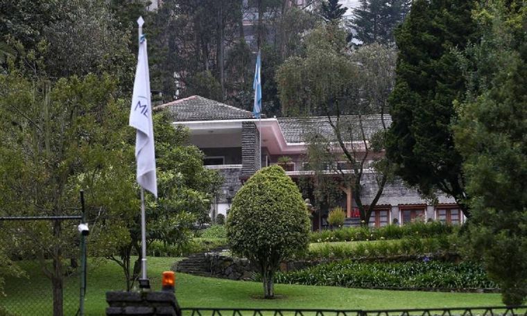 La Embajada argentina en Ecuador Foto: EFE