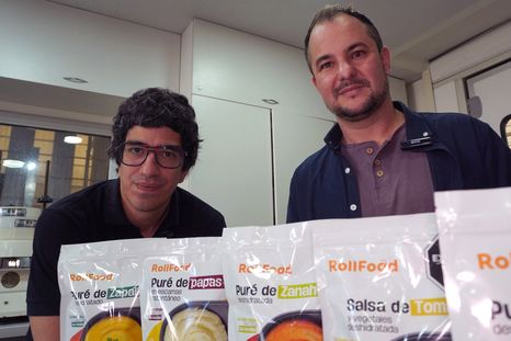 Horacio Campos y Gonzalo Bonino, los creadores de la foodtech mendocina que nació de la chatarra. Horacio Campos y Gonzalo Bonino, los creadores de la foodtech mendocina que nació de la chatarra.