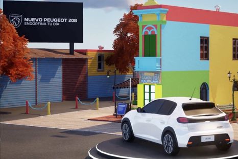 El nuevo Peugeot 208 se suma a Fortnite Foto: Stellantis