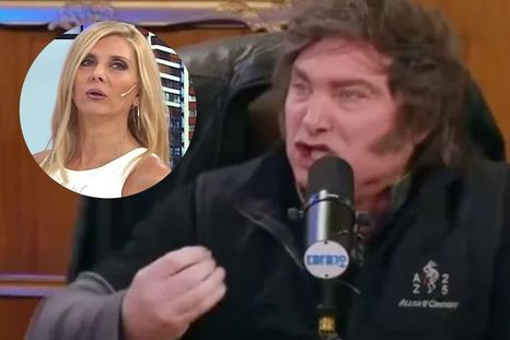 Javier Milei durante su participación en el programa de streaming, donde apuntó directamente contra la prensa. / Captura de streaming Javier Milei durante su participación en el programa de streaming, donde apuntó directamente contra la prensa. / Captura de streaming