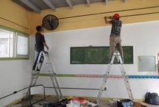 La DGE envió fondos para que las escuelas hagan reparaciones menores de cara al inicio de clases.&nbsp;