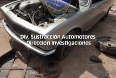 recuperaron 5 vehiculos y autopartes que habian sido robados recuperaron 5 vehiculos y autopartes que habian sido robados