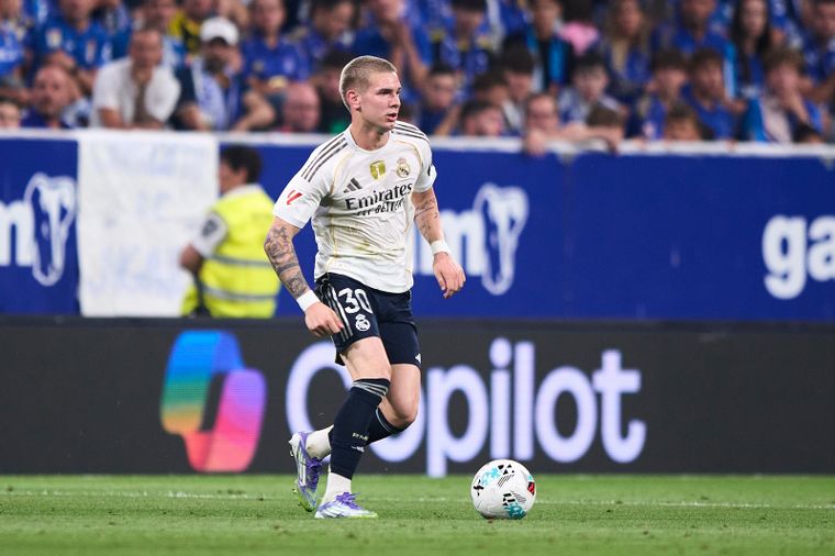 El mediocampista argentino de 18 años es considerado pieza clave en el Real Madrid de Xabi Alonso.