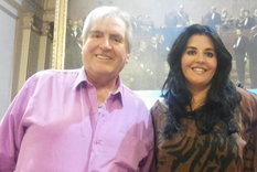 Mariano Ernesto Cacace junto a su hija Fabiana.