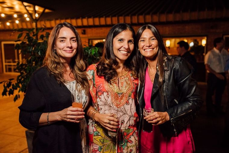 Carolina Pérez, Susana Fernández y Andrea Quiroga.