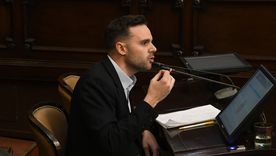 Gabriel Pradines, el presidente del PRO, entre el grupo de candidatos que pasó de legisladores a concejales.&nbsp;