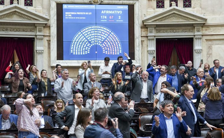 Por aplastante mayoría, Diputados rechazó los vetos al Garrahan y universidades