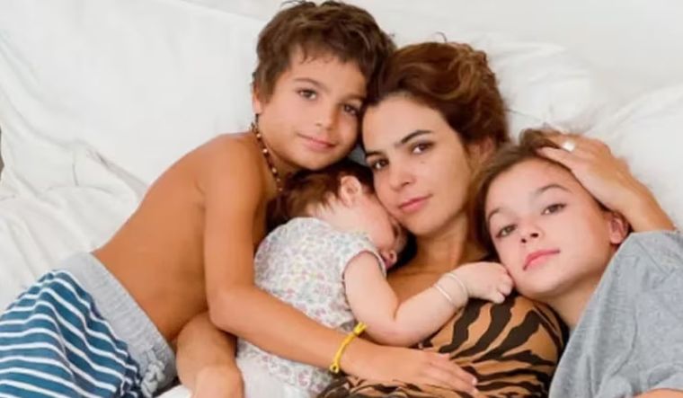 Agustina Cherrí compartió mostró lo grandes que están sus 4 hijos. Foto: Captura tv