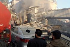 El ataque aéreo dejó un saldo de 15 muertos en Damasco. Foto: EFE