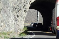 La ruta 7 camino a Chile está en estado deplorable.&nbsp;