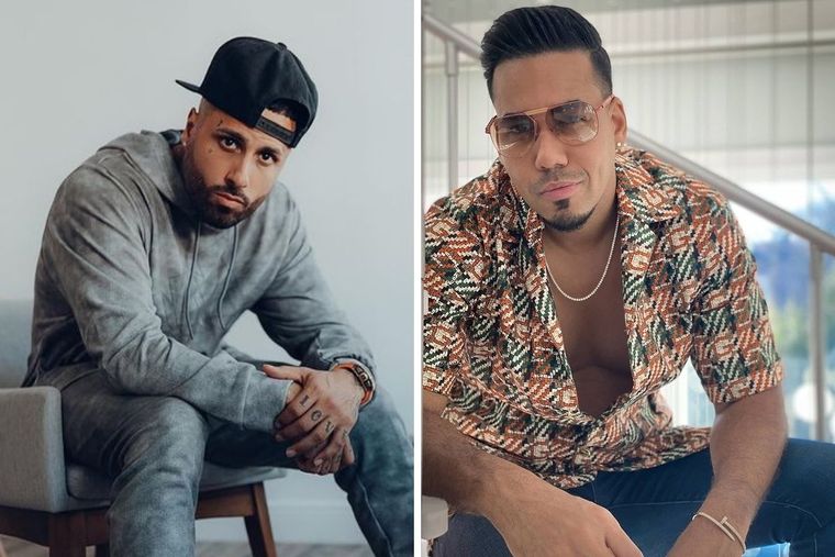 Nicky Jam, Romeo Santos Foto: Instagram