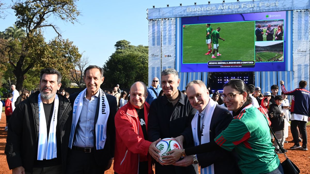 El Fan Fest del Mundial 2026 abrió en Buenos Aires