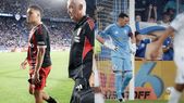 Juanfer Quintero y Franco Armani debieron abandonar el campo de juego por diferentes molestias y encendieron todas las alarmas de River.