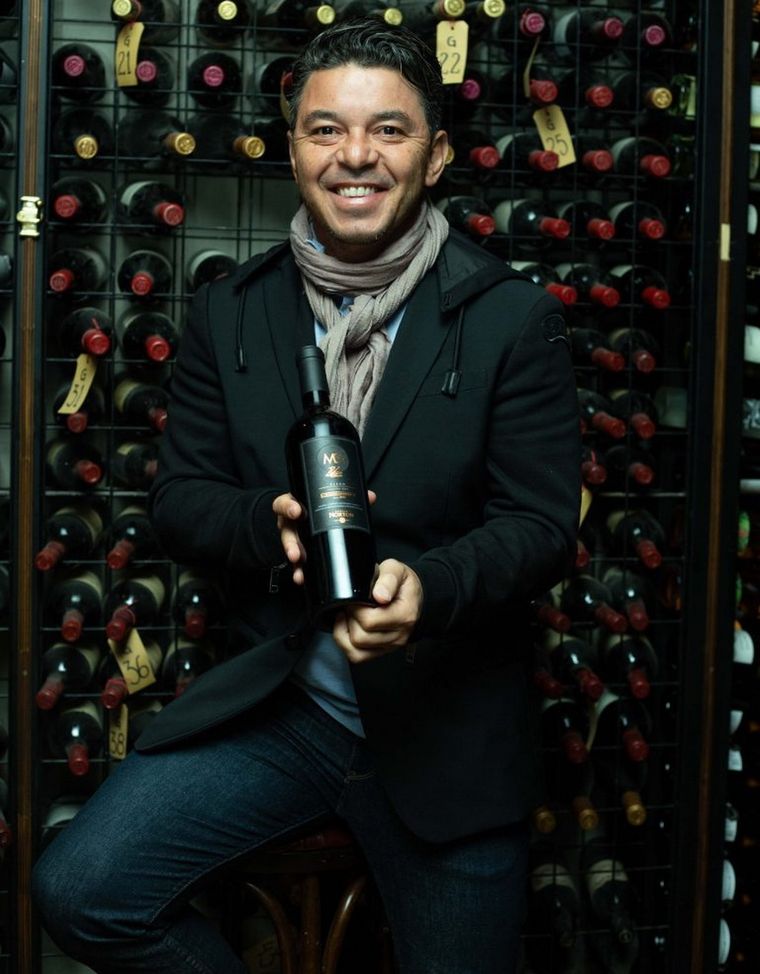 El Muñeco decidió meterse en el mundo del vino Foto: prensa Bodega Norton