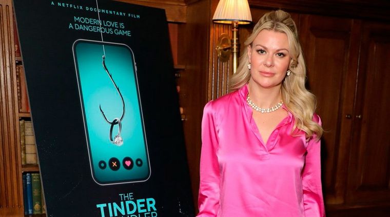 Pernilla Sjoholm en el estreno del documental de Netflix. Foto: Panorama.