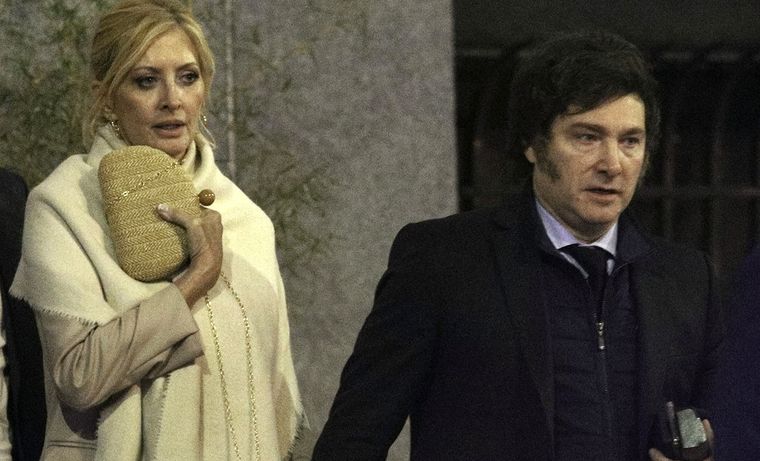 La relación entre Yuyito González y Javier Milei estaría en una aguda crisis Foto: Captura