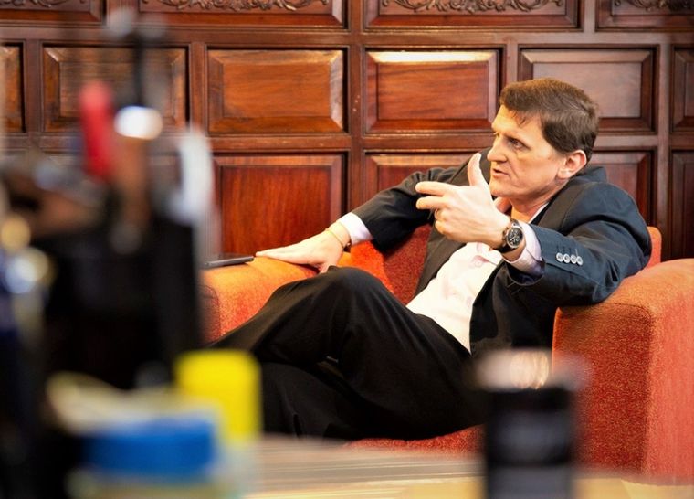 El titular de Hacienda de Misiones, Adolfo Safrán dio detalles sobre el proyecto de Presupuesto 2025. Foto: Alejandro Spivak