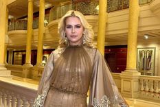 Valeria Mazza tiene el vestido ideal para las fiestas y es perfecto para mujeres mayores de 50