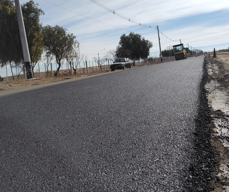 San Martín asfalto